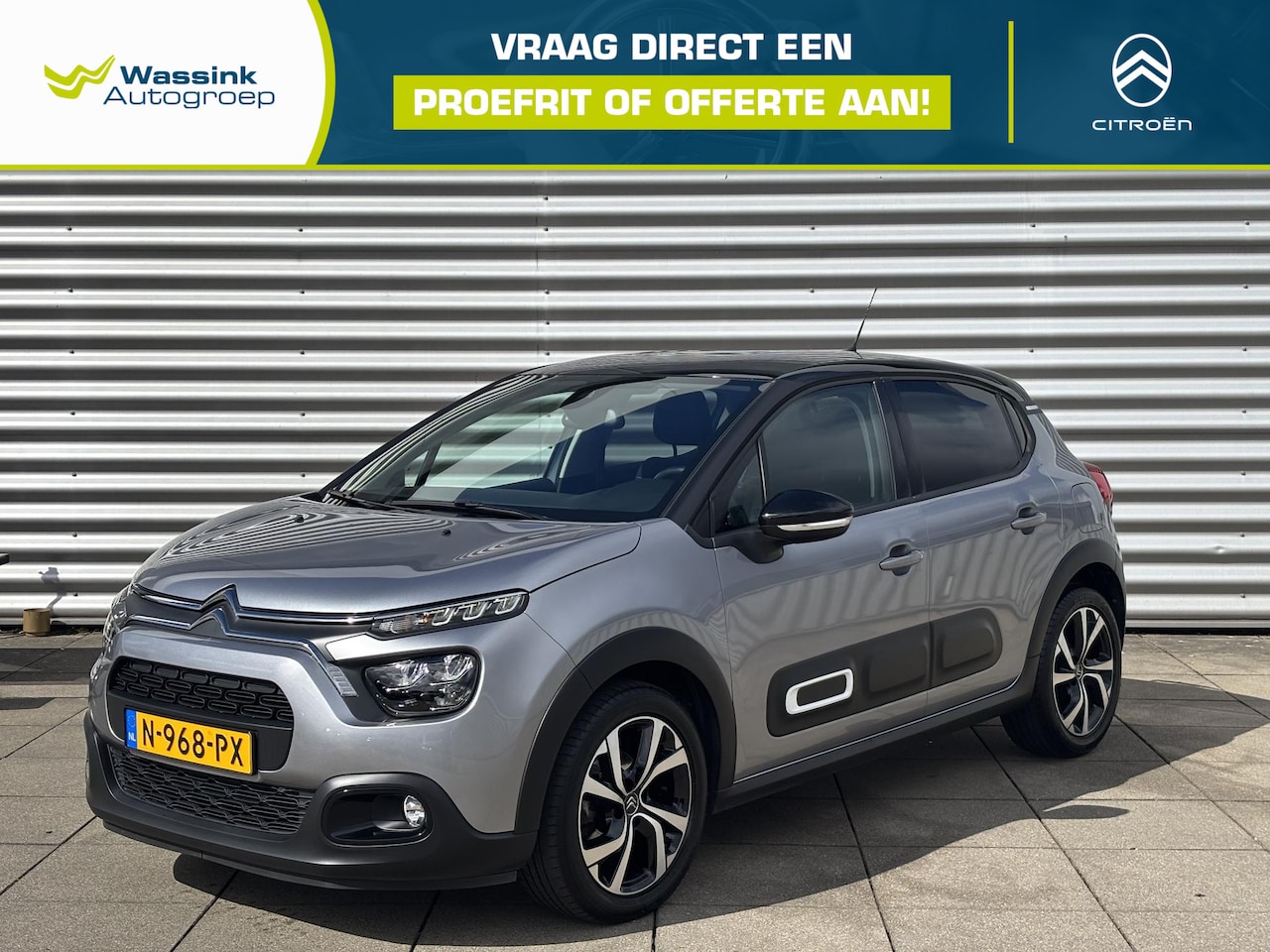 Citroën C3 - 1.2 PureTech Shine Automaat | Navigatie | Achteruitrijcamera | Cruise control | Climate co - AutoWereld.nl