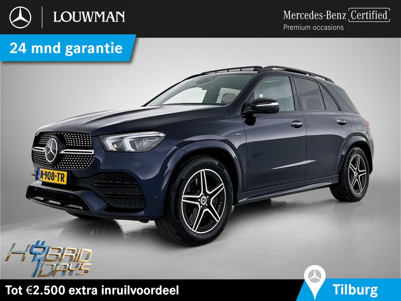 Mercedes-Benz GLE-Klasse - 350 e 4MATIC Premium Plus | Lichtmetalen velgen 20 inch. | Panaromadak | Trekhaak | Alarm - AutoWereld.nl