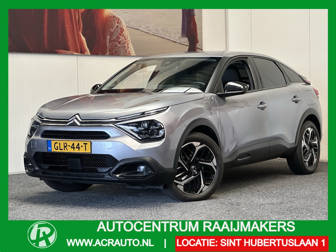 Citroën C4 - 1.2 PURE TECH AUTOMAAT STOF/LEDER NAVIGATIE CRUISE CONTROL HEAD-UP DISPLAY RIJSTROOKSENSOR - AutoWereld.nl