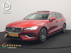 Volvo V60 - T6 Recharge AWD Inscription PHEV 340pk Dealer O.H. | Trekhaak Af Fabriek | Panodak | Camer