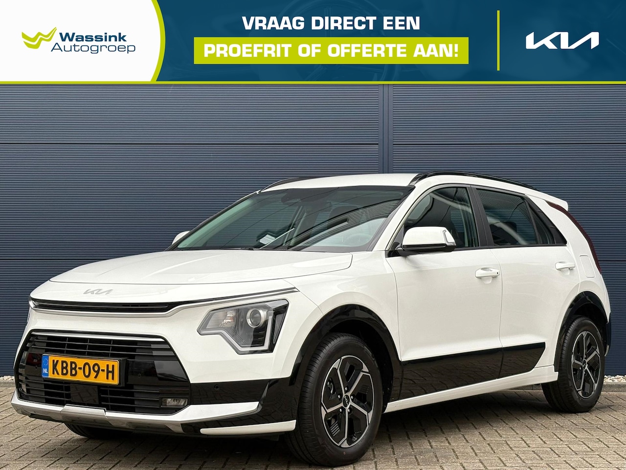 Kia Niro - 1.6 GDi Hybrid 138pk DCT6 DynamicLine | Direct Leverbaar | Navigatie | Adaptive Cruise Con - AutoWereld.nl