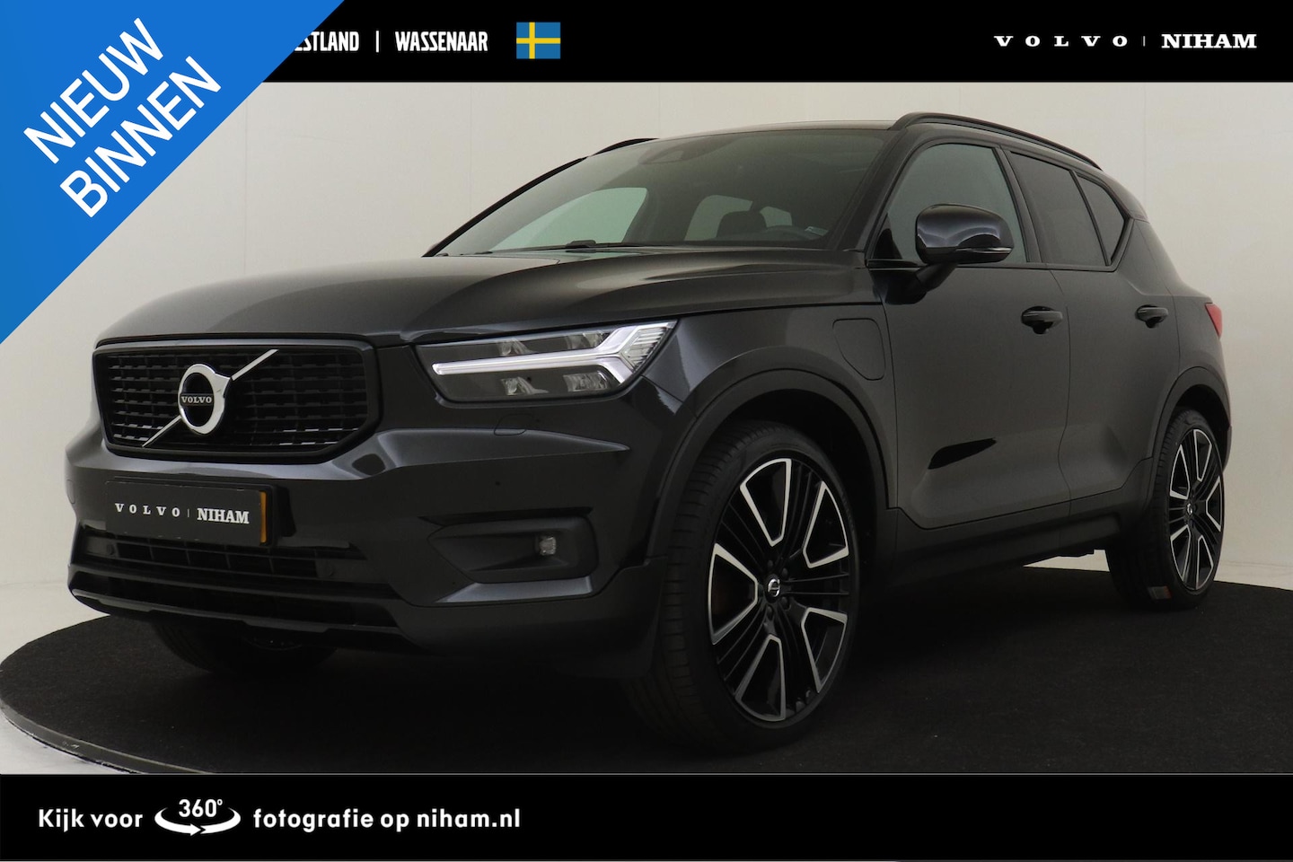 Volvo XC40 - T4 RECHARGE R-DESIGN *VOL!* -PANO.DAK|HARMAN/KARDON|LEDER|CAMERA|ADAP.CRUISE|VERW.VOORRUIT - AutoWereld.nl