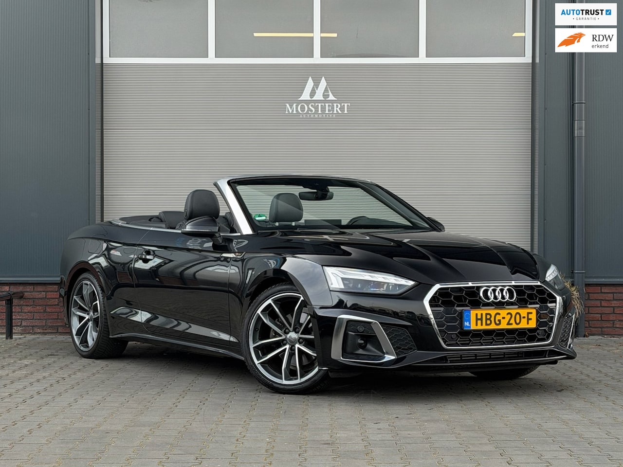 Audi A5 Cabriolet - 40 TFSI/190pk Sport S Line Edition|2020|Automaat|2x S-line|Head-up|Stoelverw.|Nekverw.|Cam - AutoWereld.nl