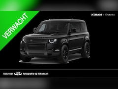 Land Rover Defender 110 - 2.0 P300e 110 X-Dynamic SE SANTORINI BLACK|PANO DAK|TREKHAAK|20"LM VELGEN|COLD CLIMATE PAC