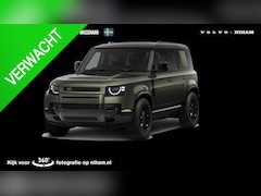 Land Rover Defender 110 - 2.0 P300e 110 X-Dynamic SE WOOLSTONE METALLIC|PANO DAK|TREKHAAK|20"LM VELGEN|COLD CLIMATE