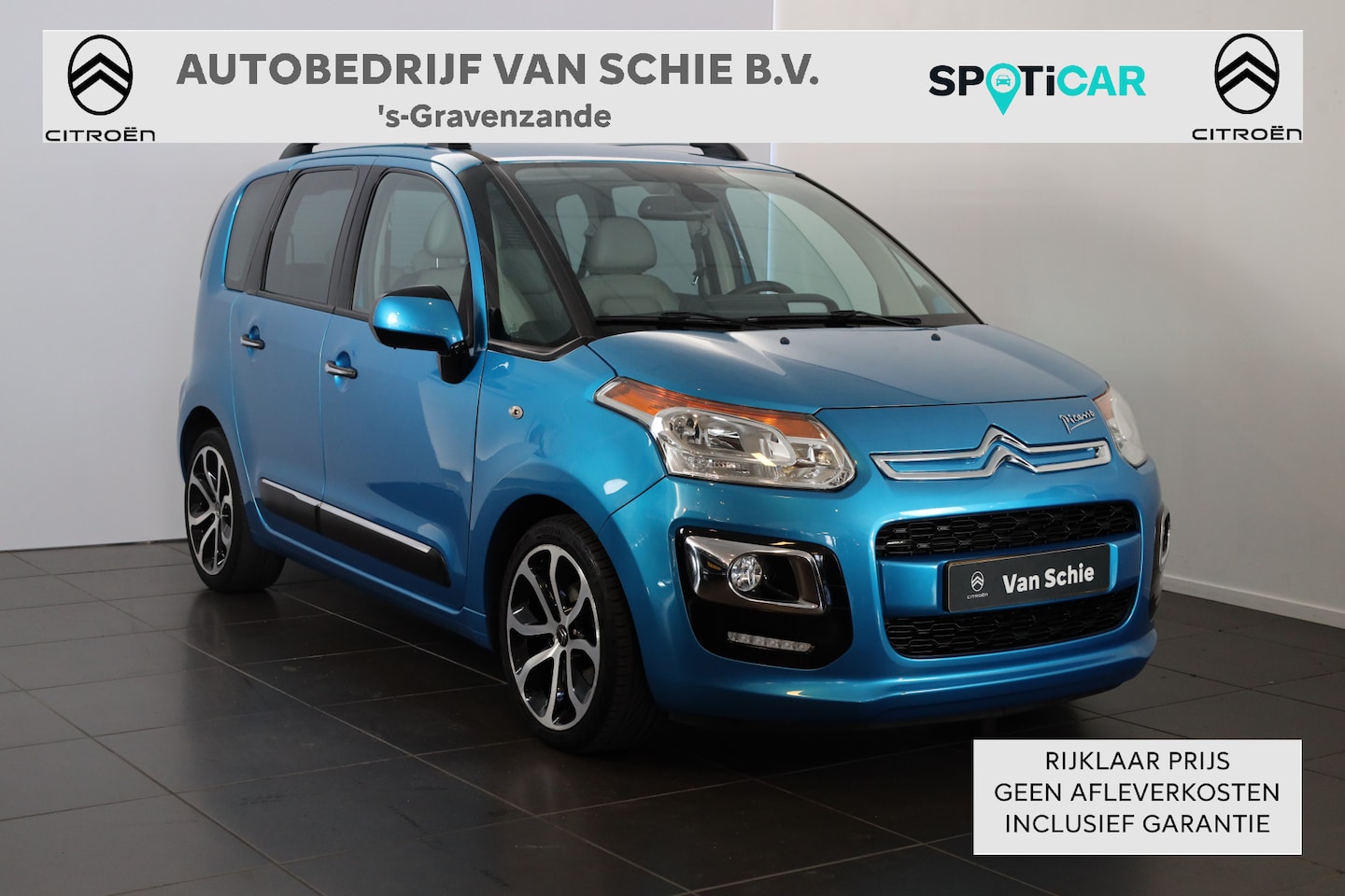 Citroën C3 Picasso - VTi 95 Exclusive Leer | Lichtmetaal | Navi | Camera - AutoWereld.nl