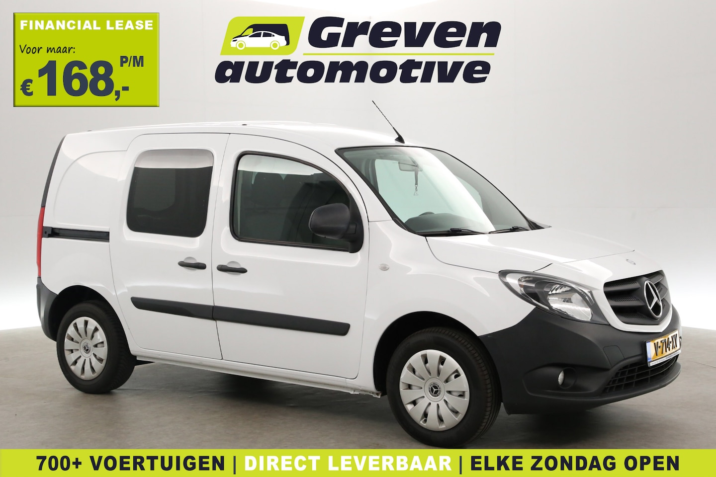 Mercedes-Benz Citan - 108 CDI BlueEFFICIENCY | Airco | Navigatie | Parkeersensoren | Elektrpakket - AutoWereld.nl