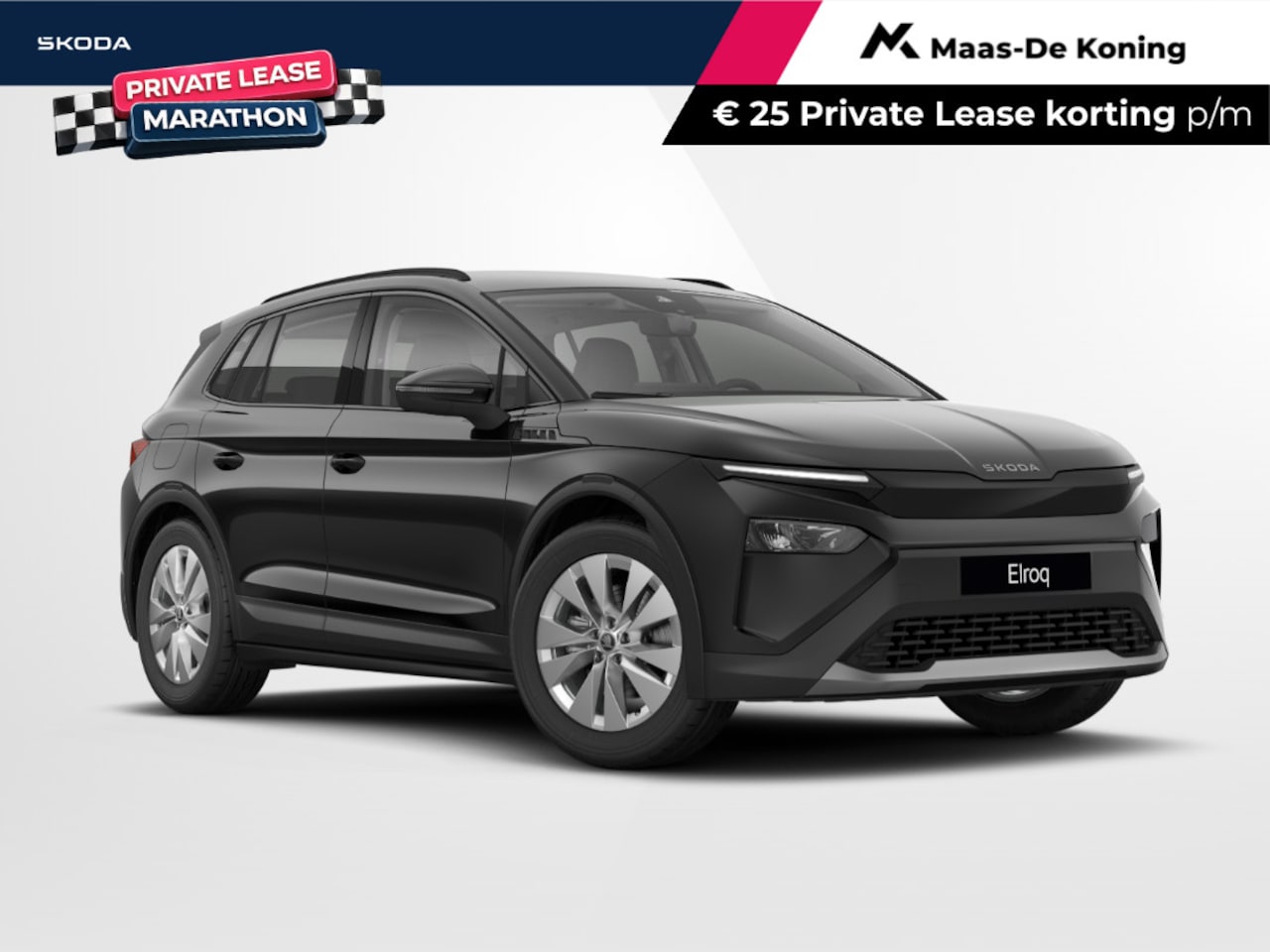 Skoda Elroq - 50 Selection | PRIVATELEASE 399,- PER MAAND!! | 3000,- INRUILPREMIE!!| - AutoWereld.nl