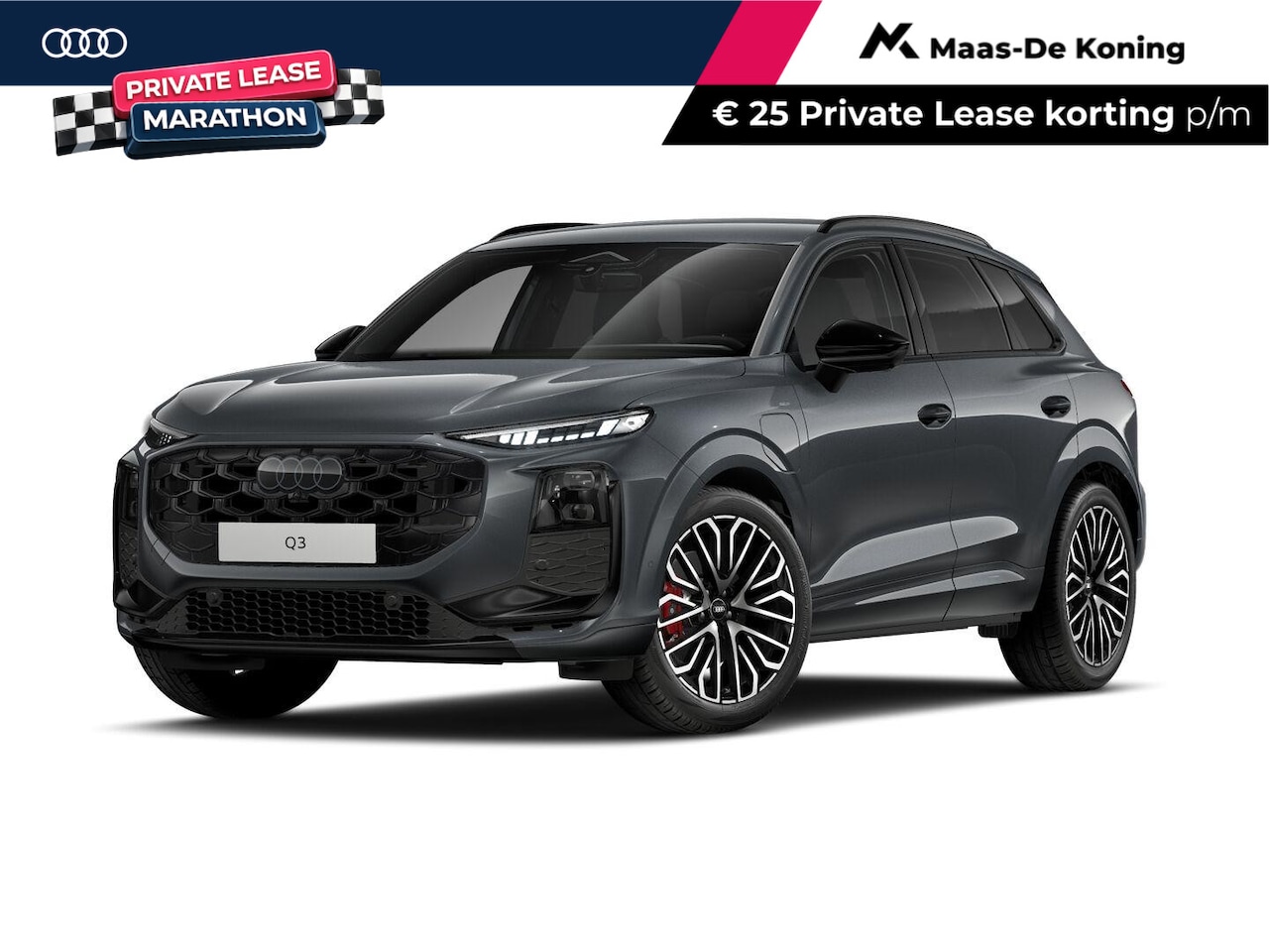 Audi Q3 - 1.5 200kW e-hybrid S edition 272 PK · Tech Pro · Alcantara bekleding · 20" LM Velgen - AutoWereld.nl