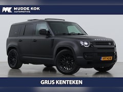 Land Rover Defender 110 - 3.0 D200 X-Dynamic S | COMMERCIAL | 3-Persoons | Satin | Panoramadak | 360° Camera | Stoel