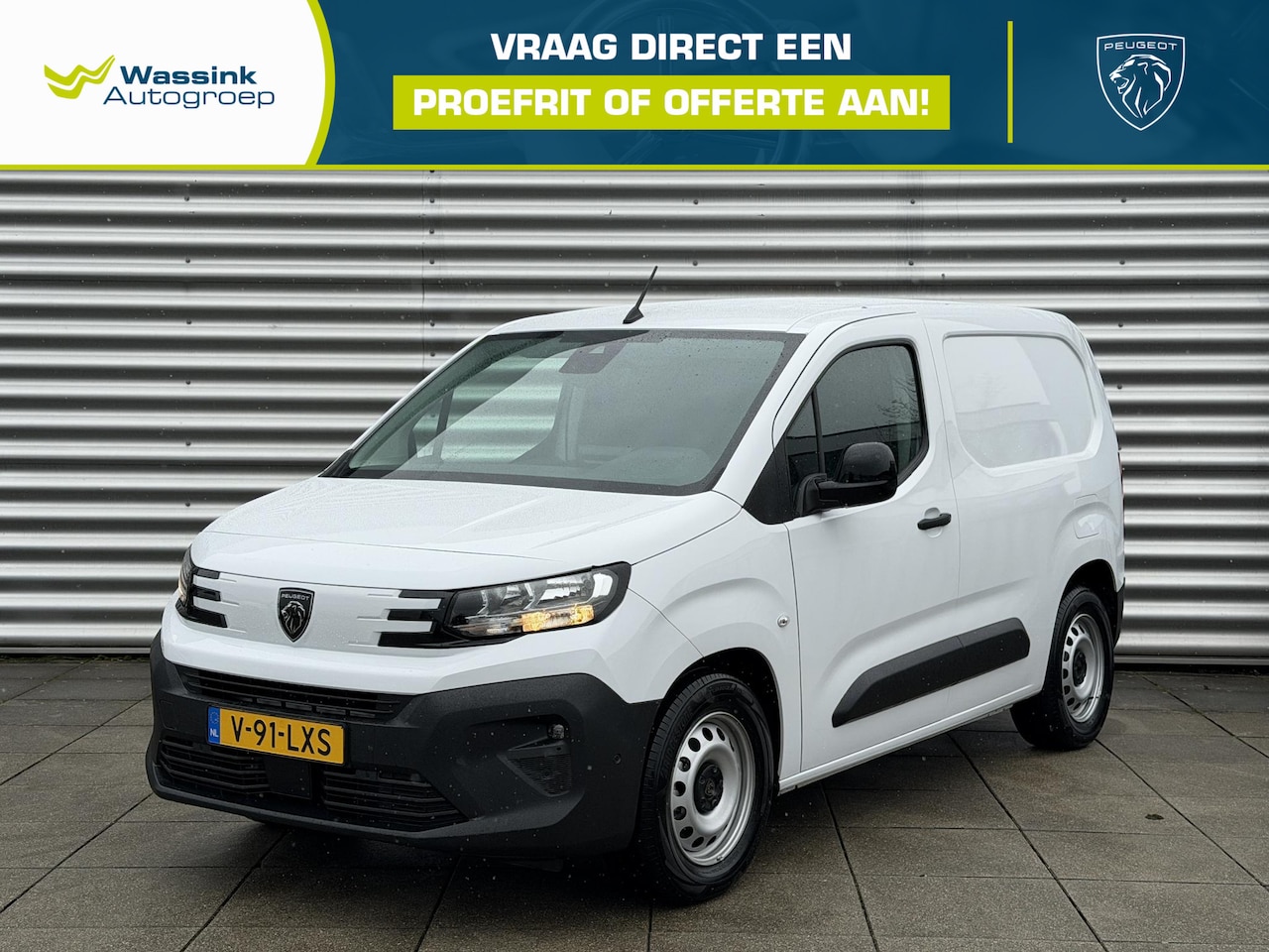 Peugeot e-Partner - 136 L1 50 kWh Navigatie | Camera | Complete betimmering - AutoWereld.nl