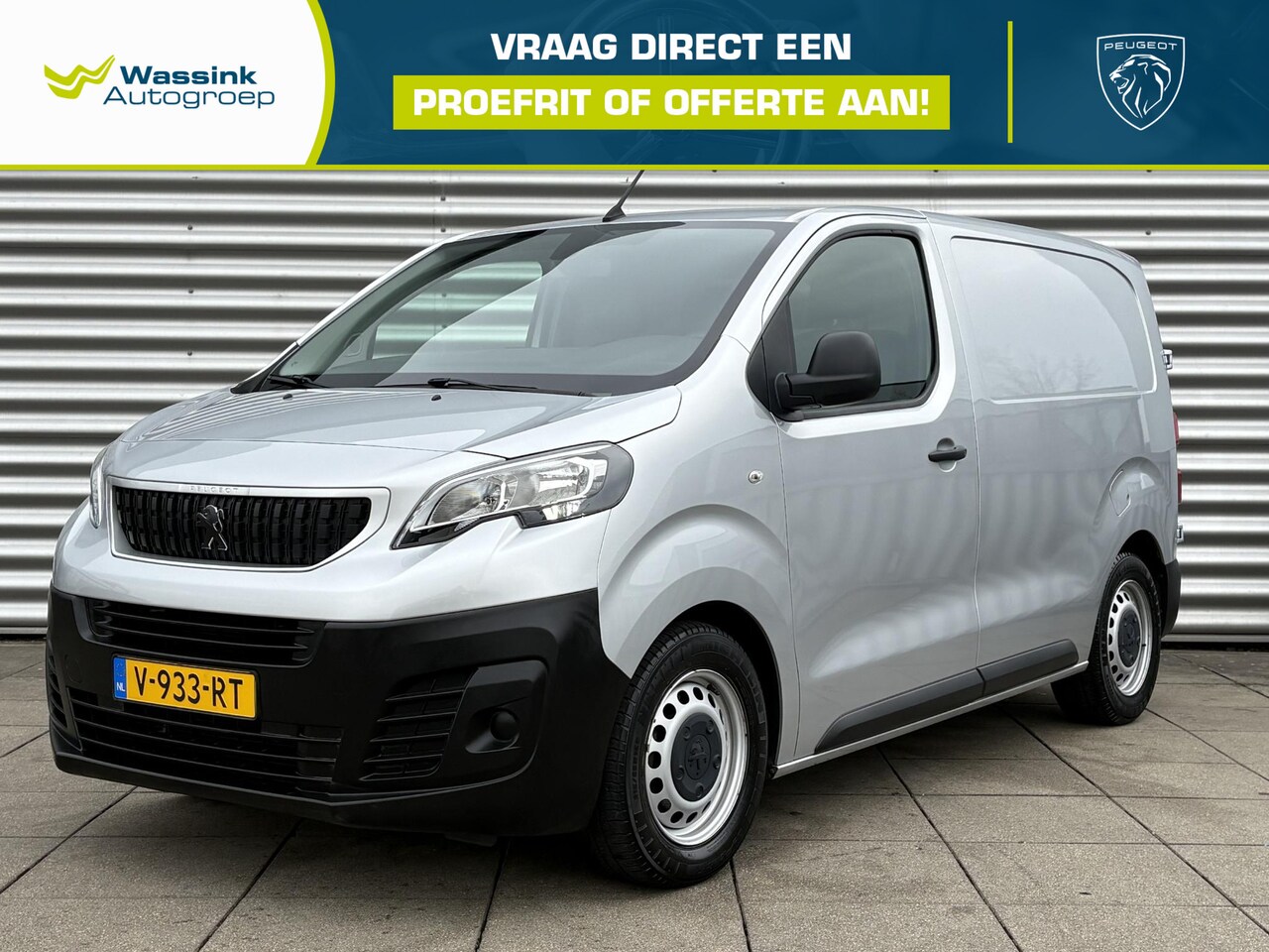 Peugeot Expert - 226C 1.6 BlueHDI 95 Premium Airco | Cruise Control | Trekhaak | Unieke Km stand ! - AutoWereld.nl