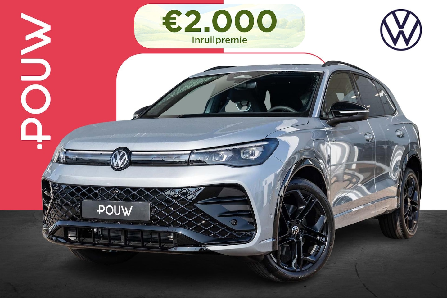 Volkswagen Tiguan - 1.5 eHybrid 204pk R-Line Edition | LMV 20'' | Trekhaak Uitklapbaar | Rondomzichtcamera - AutoWereld.nl