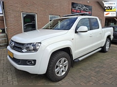 Volkswagen Amarok - 2.0 TDI 4Motion Dubbel Cabine 5 pers Highline. Zeer netjes & unieke KM-stand O.a. camera,
