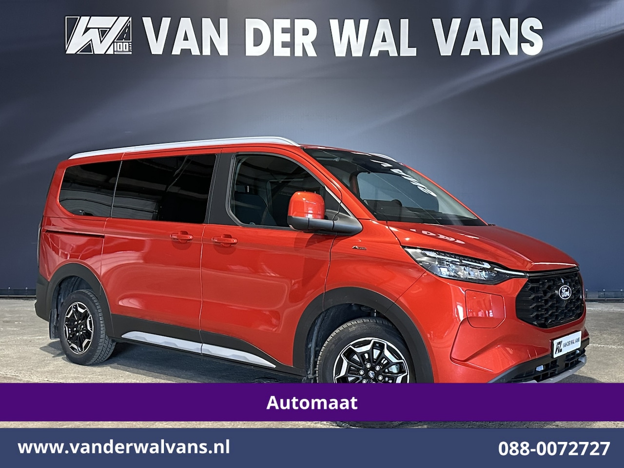 Ford Transit Custom Tourneo - 2.5 PHEV Automaat Personenbus 8-Zits L1H1 Euro6 Airco | 2x zijdeur | Camera | Navigatie | - AutoWereld.nl
