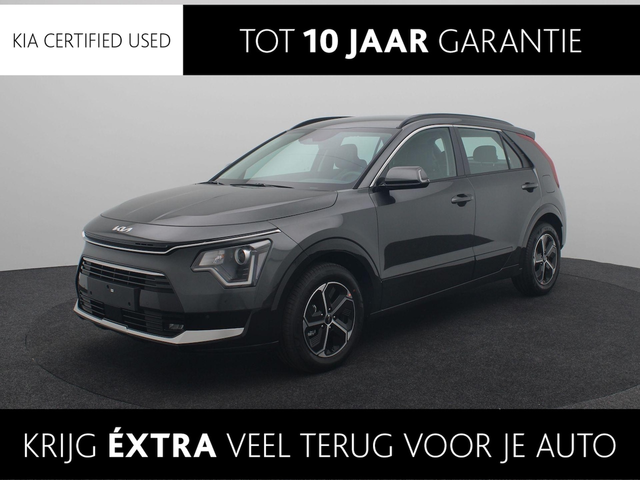 Kia Niro - 1.6 GDi Hybrid DynamicLine | Navi | Clima | Camera | Keyless | Adapt. Cruise | Nieuw | VOO - AutoWereld.nl