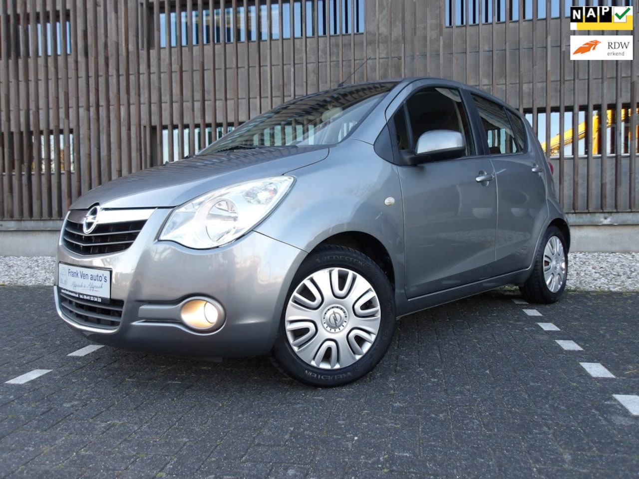 Opel Agila - Edition/1e eig/AIRCO/NAP/5dr/nwe APK/HOGE INSTAP/all-season banden/boekje volledig ingevul - AutoWereld.nl