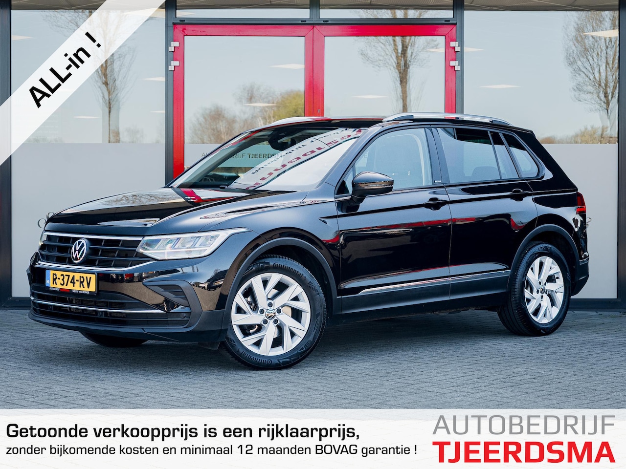 Volkswagen Tiguan - 1.5 TSI Life Business Active | Trekhaak | Stoelverwarming | Stuurwiel Verwarmd | Adaptieve - AutoWereld.nl