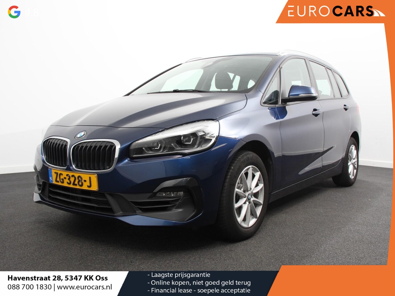 BMW 2-serie Gran Tourer - 218i Automaat Corporate Lease Executive 7p | Cruise control | Lichtmetalen velgen | Naviga - AutoWereld.nl