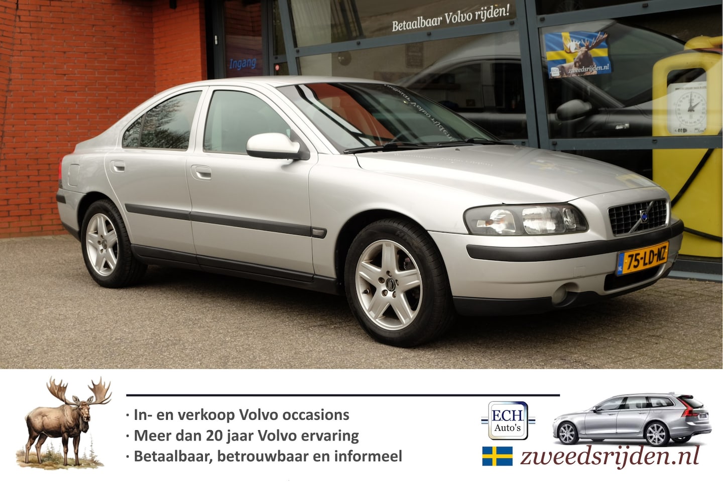 Volvo S60 - 2.4 170 pk Aut. Edition, Dolby Surround, Trekhaak - AutoWereld.nl