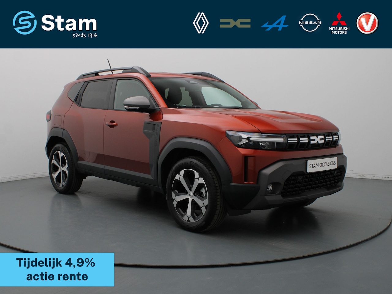 Dacia Duster - 140pk Hybrid Journey Automaat 360° Camera | Cruise | Parkeersens. v+a | Stoel-/stuurverw. - AutoWereld.nl