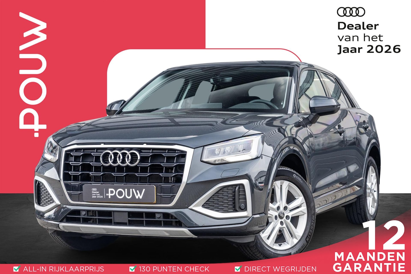 Audi Q2 - 30 TFSI 110pk Advanced Edition | Smartphone Interface | Full LED | DAB+ | Climate control - AutoWereld.nl