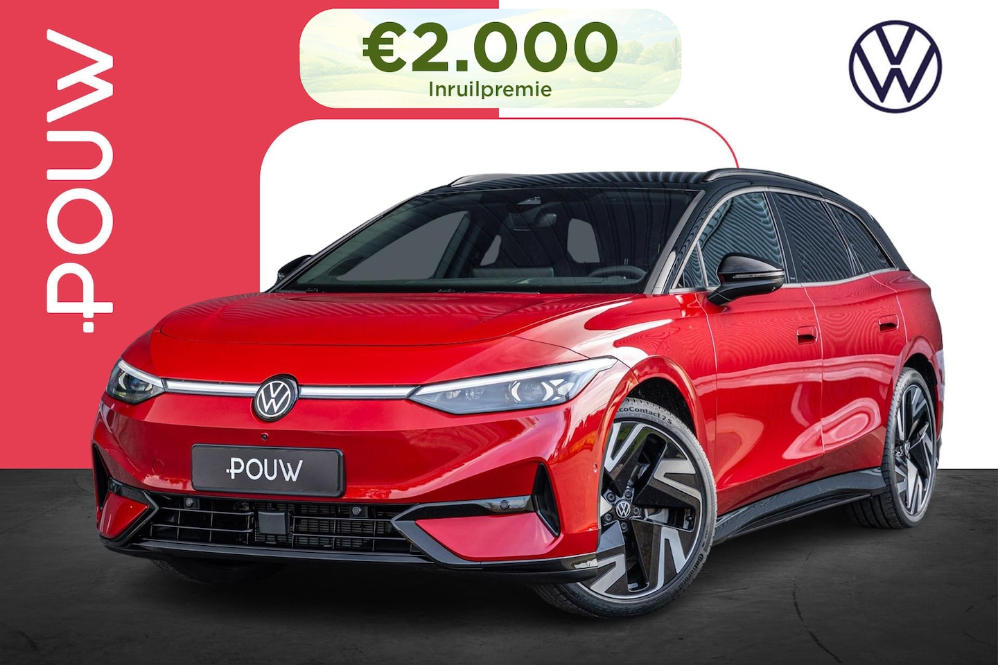 Volkswagen ID.7 Tourer - 286pk Pro Limited Edition 77 kWh | Black Edition Pakket | Trekhaak Wegklapbaar - AutoWereld.nl