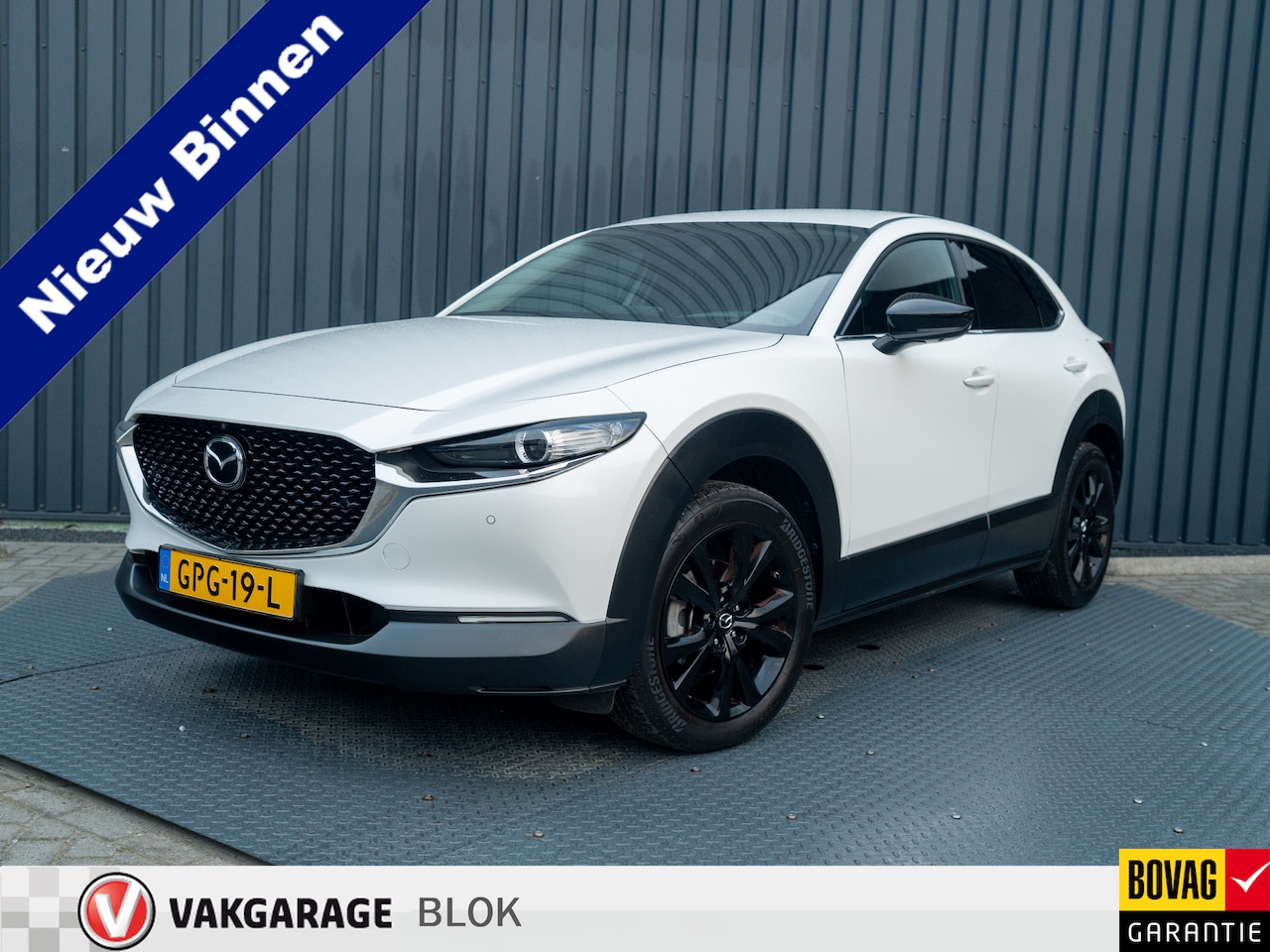 Mazda CX-30 - 2.0 e-SkyActiv-G M Hybrid Homura | Elk. A-klep | 360 Camera | Head Up | Prijs Rijklaar!! - AutoWereld.nl
