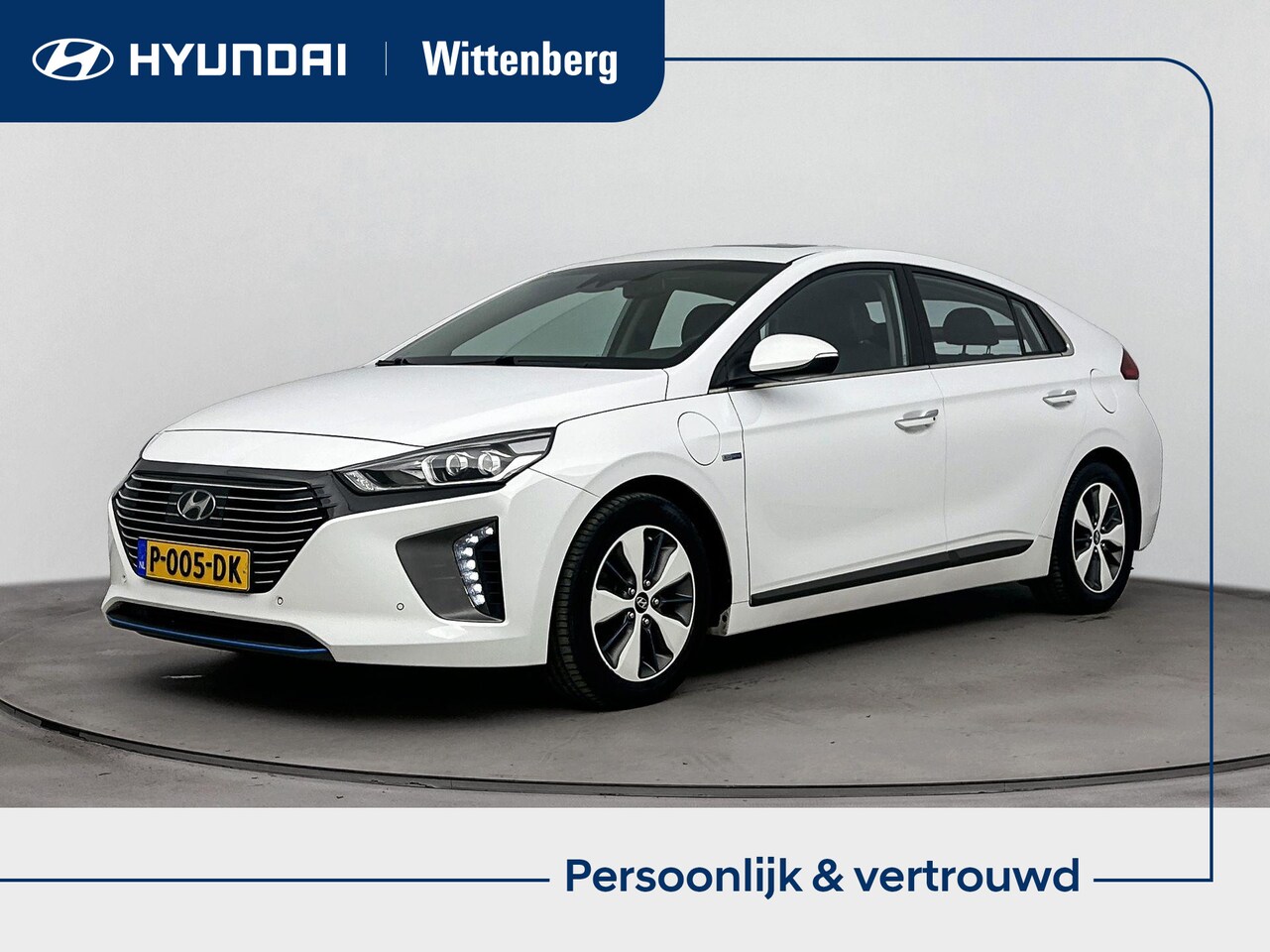 Hyundai IONIQ - 1.6 GDi PHEV Premium | Schuifdak | Leer | Stoel + stuurverwarming | Memory | Stoelventilat - AutoWereld.nl