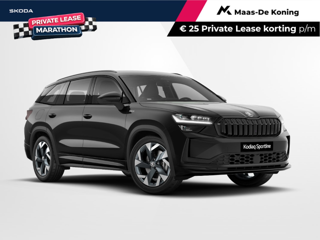 Skoda Kodiaq - Sportline Business 1.5 TSI PHEV 150 kW / 204 PK | Black Magic | 19'' tirsuli aero velgen | - AutoWereld.nl