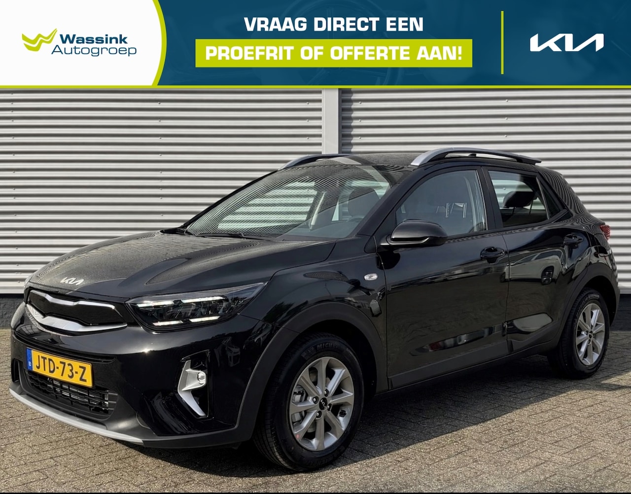 Kia Stonic - 1.0 T-GDi MHEV 100pk DynamicLine | Navigatie | Climate Control | Camera | - AutoWereld.nl
