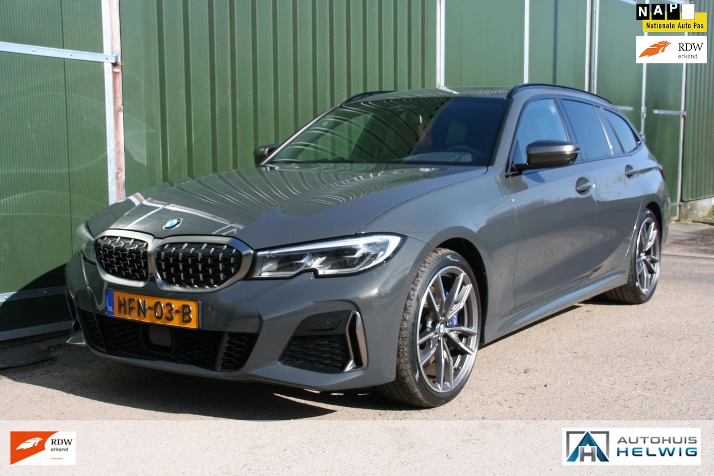 BMW 3-serie Touring - M340i xDrive High Executive FULL OPTION, LASER, ADAPTIVE, HEAD-UP,PANORAMA, LEER, 360 CAME - AutoWereld.nl