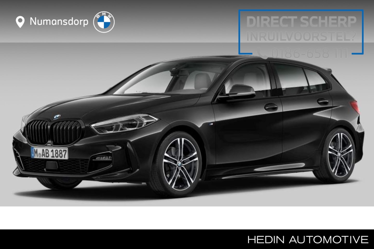 BMW 1-serie - 118i | M-Sport | Panorama | Camera | Leder | HiFi | Trekhaak - AutoWereld.nl
