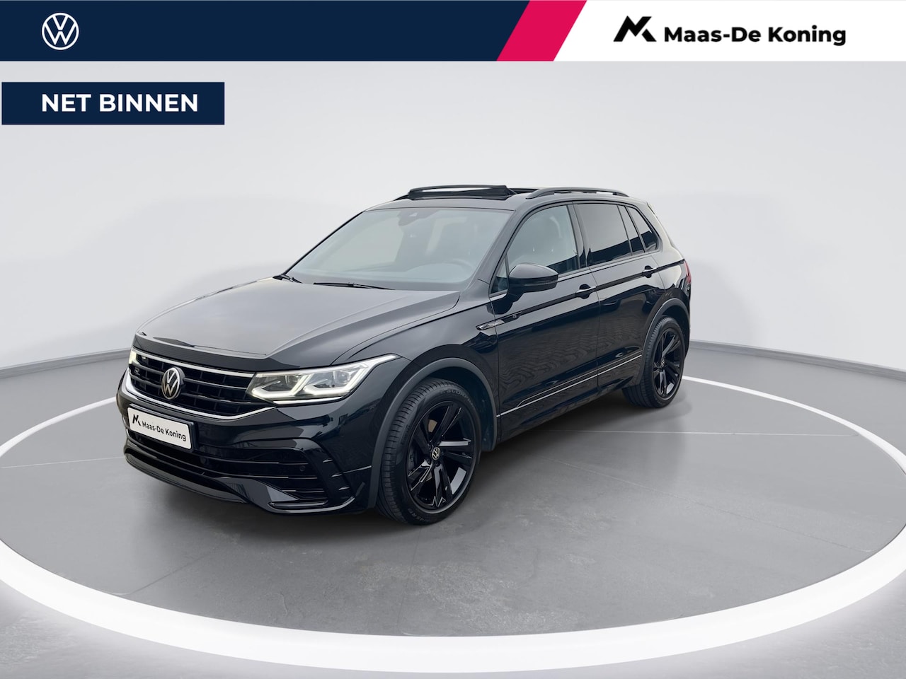 Volkswagen Tiguan - 1.5 TSI 150pk DSG R-Line Black Style · Panoramadak · Apple/Android Car Play · Navigatie - AutoWereld.nl