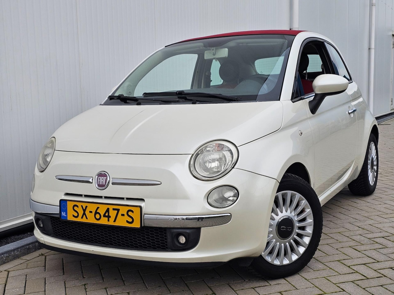 Fiat 500 C - 0.9 TwinAir Rock bj 2011 Navi Leer Leuke Auto! - AutoWereld.nl