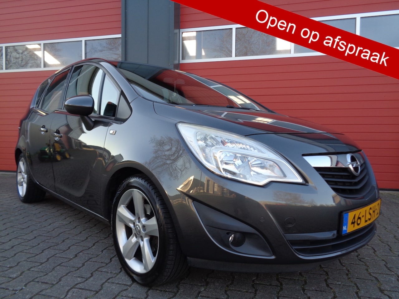 Opel Meriva - 1.4 Edition 101PK Airco Cruise LMV 1E-Eigenaar Hoge-Instap NL-Auto - AutoWereld.nl