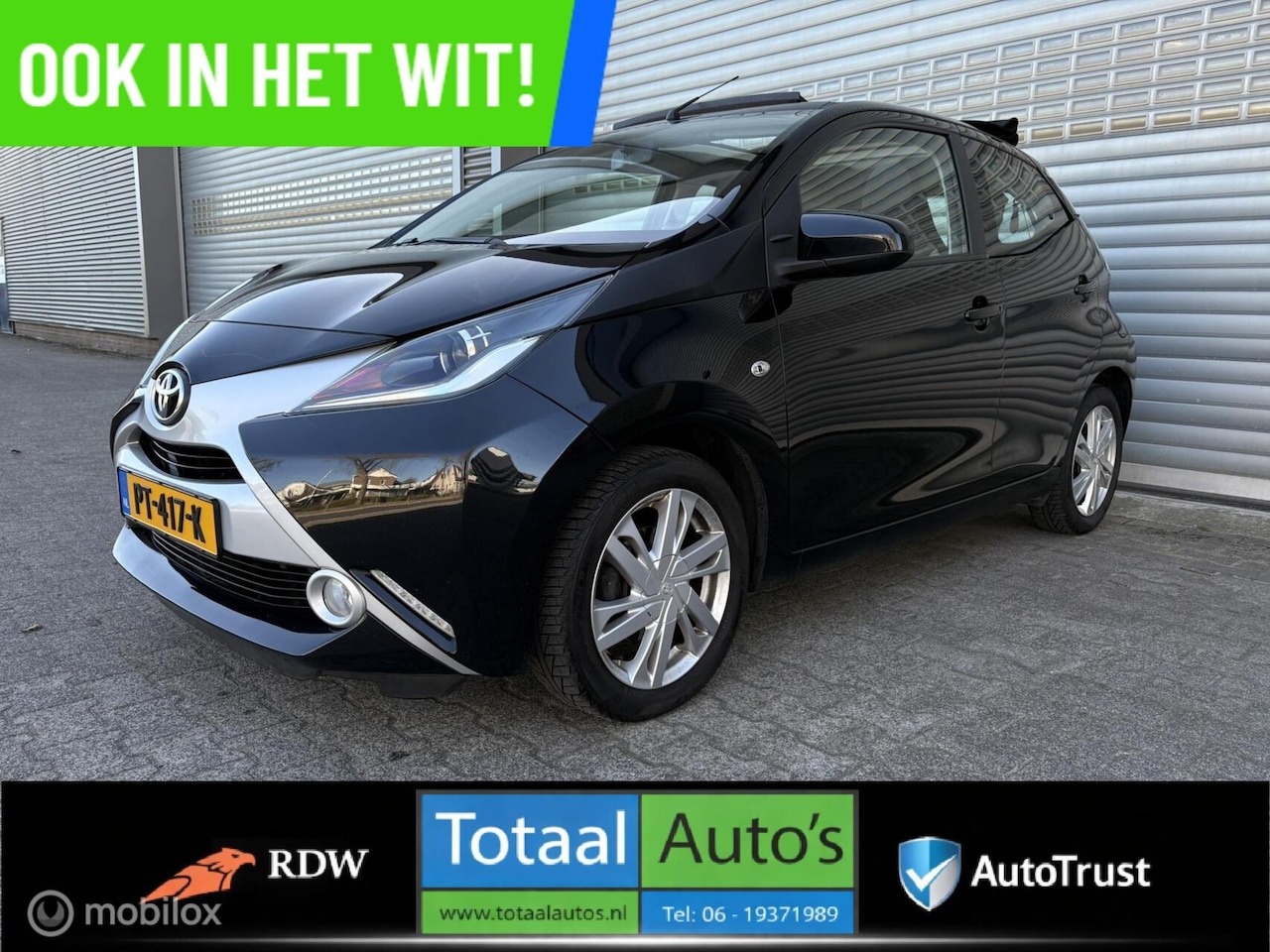 Toyota Aygo - 1.0 VVT-i x-wave*NAV*PCAM*LM*OPEN-DAK*NEDERLANDS - AutoWereld.nl