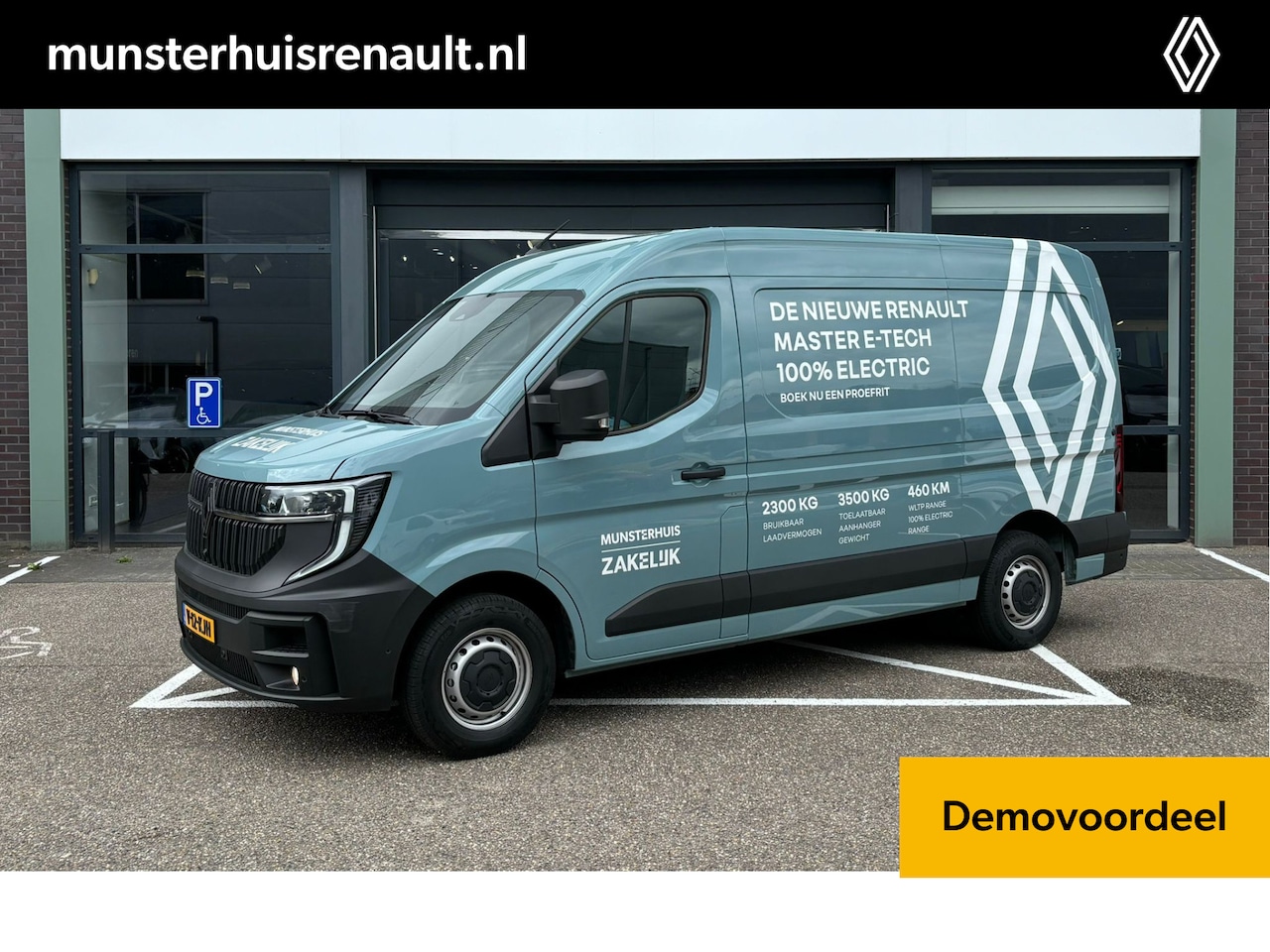 Renault Master E-Tech - T35 L2H2 Advance long range 87 kWh - Demo - Direct beschikbaar - - AutoWereld.nl