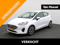 Ford Fiesta - 1.0 EcoBoost Hybrid Titanium | Cruise Control | Airco | Parkeersensoren Achter | Navigatie