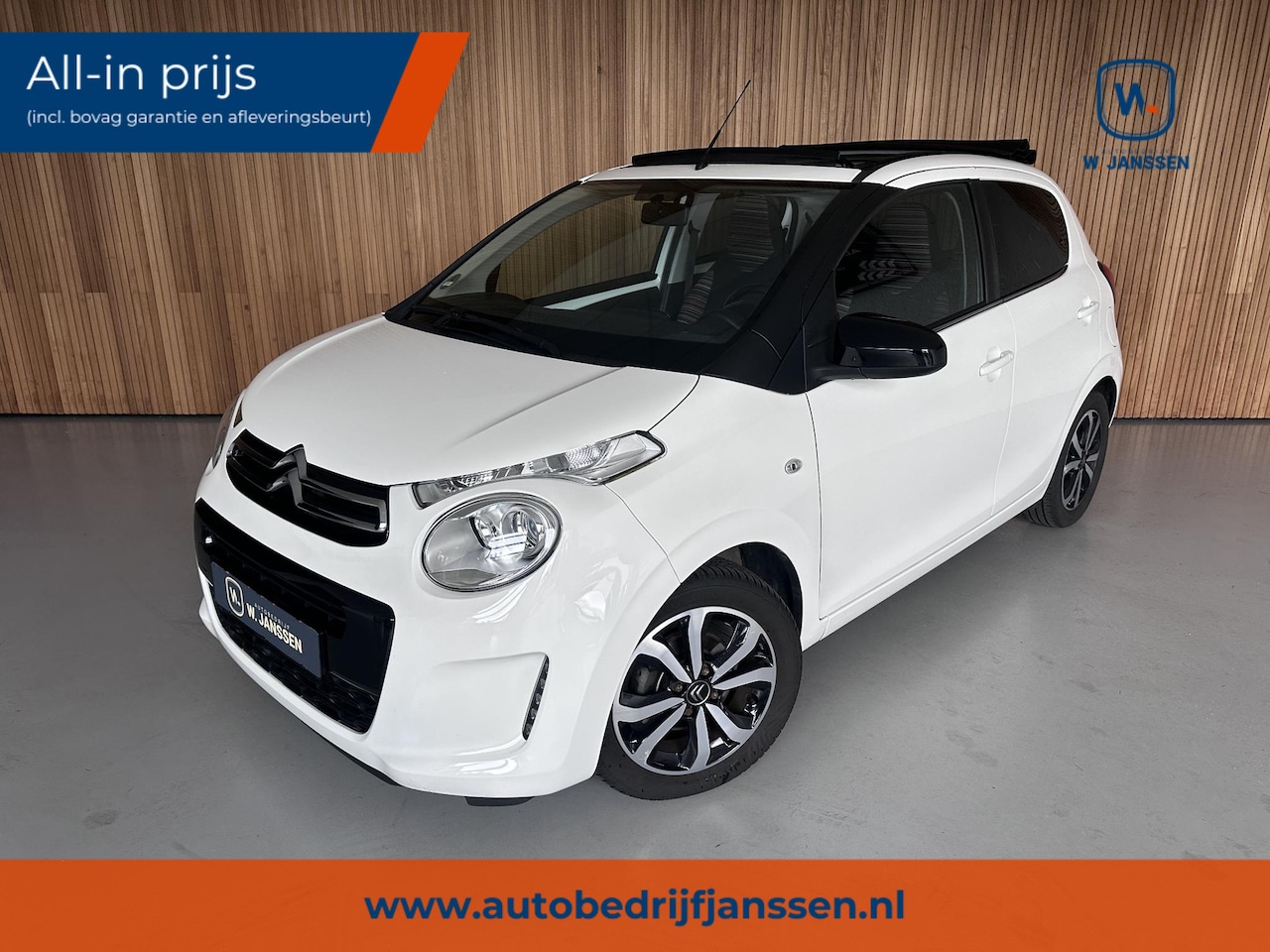 Citroën C1 - 1.0 VTi Airscape Shine Carplay | Camera | Climate - AutoWereld.nl