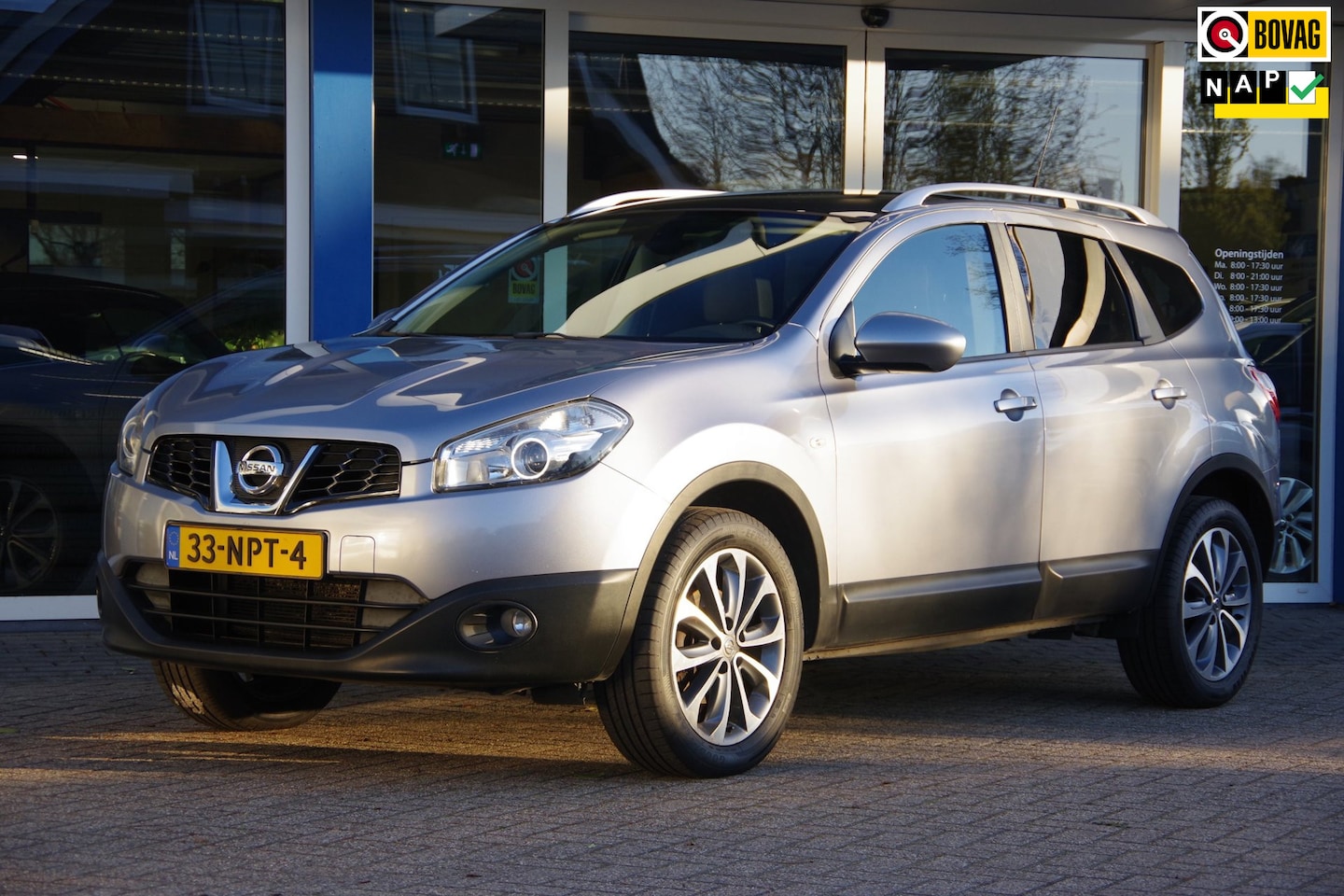 Nissan Qashqai+2 - 2.0 Connect 7Pers Camera Panoramadak Trekhaak - AutoWereld.nl
