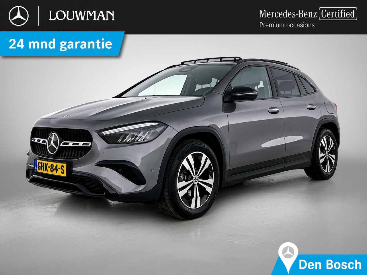 Mercedes-Benz GLA-Klasse - 180 Star Edition Luxury Line | Night pakket | Panorama schuifdak | Lederlook zwart Artico - AutoWereld.nl