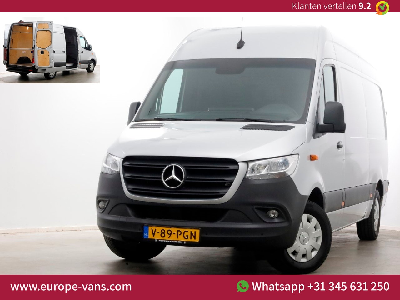 Mercedes-Benz Sprinter - 316 CDI 163pk RWD L2H2 Airco/Navi/Camera 09-2020 - AutoWereld.nl