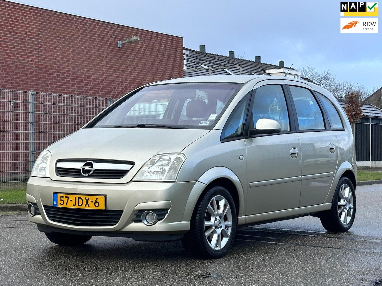 Opel Meriva - 1.6-16V Cosmo 1e Eigenaar*Clima*Trekhaak*NAP*LM velgen*Parkeersensoren* - AutoWereld.nl