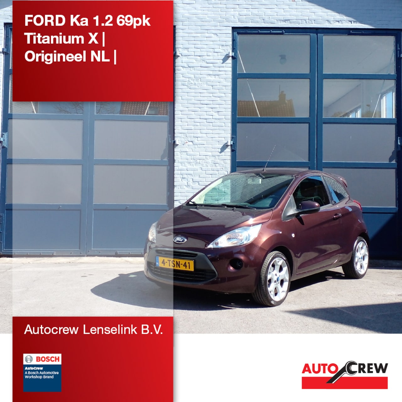 Ford Ka - 1.2 69pk Titanium X | Origineel NL | - AutoWereld.nl