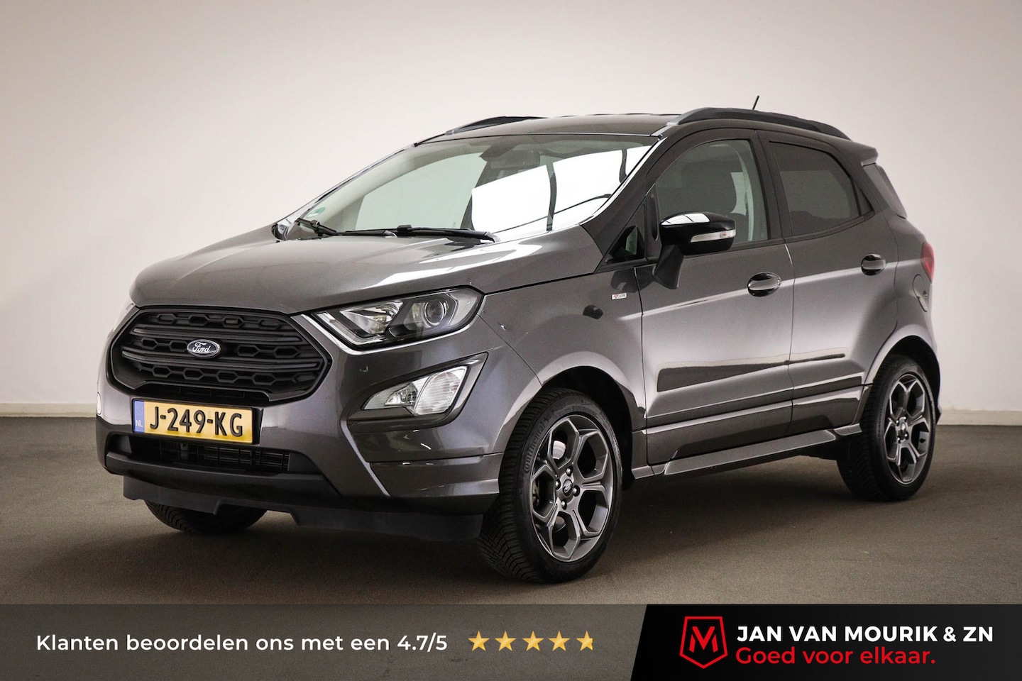 Ford EcoSport - 1.0 EcoBoost ST-Line Black | WINTER PACK | STUURVERWARMING | DAB | APPLE | TREKHAAK - AutoWereld.nl