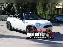 MINI Cabrio - 1.6 One Anniversary, Navi, Airco, Leder, Dealeronderhouden