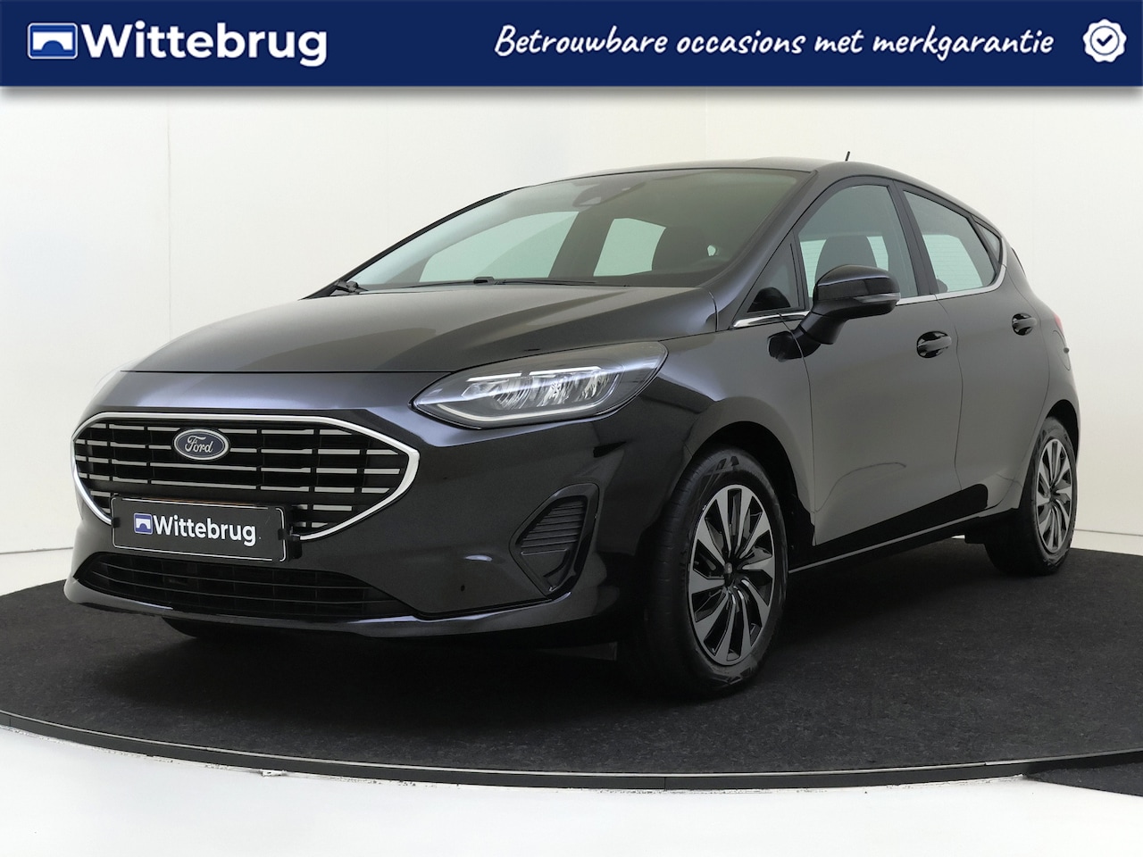 Ford Fiesta - 1.0 124PK EcoBoost Hybrid Titanium Stoelverwarming | Keyless | Parkeerhulp | - AutoWereld.nl