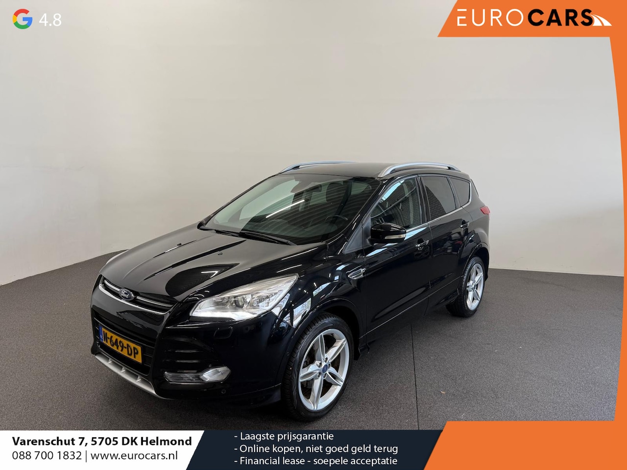 Ford Kuga - 1.5 Titanium Styling Pack Trekhaak Navigatie Camera Parkeersensoren Cruise Control Stoelve - AutoWereld.nl