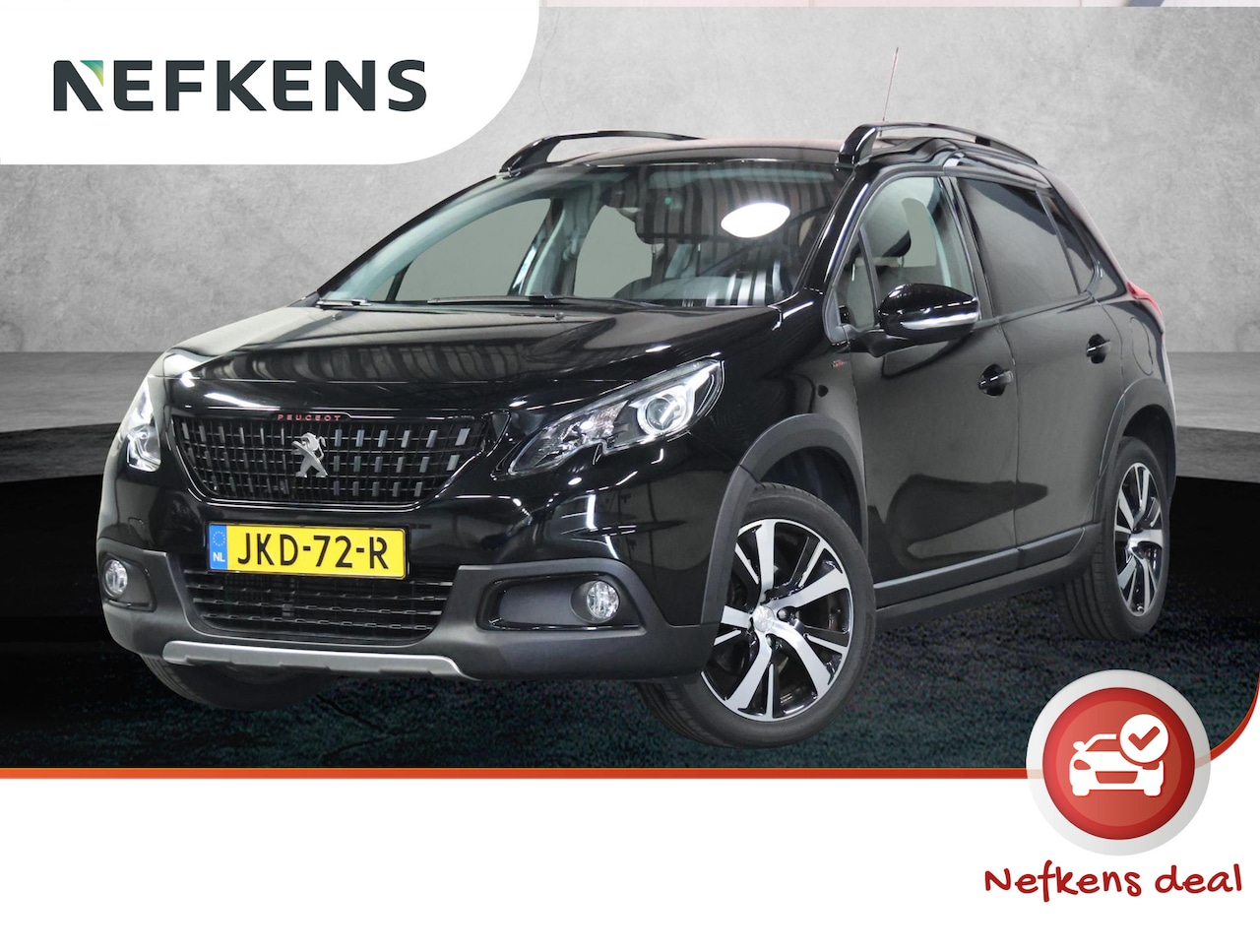 Peugeot 2008 - 1.2 GT-Line 110PK AUTOMAAT | Achteruitrijcamera | Armsteun | Bluetooth | Navigatie | Clima - AutoWereld.nl